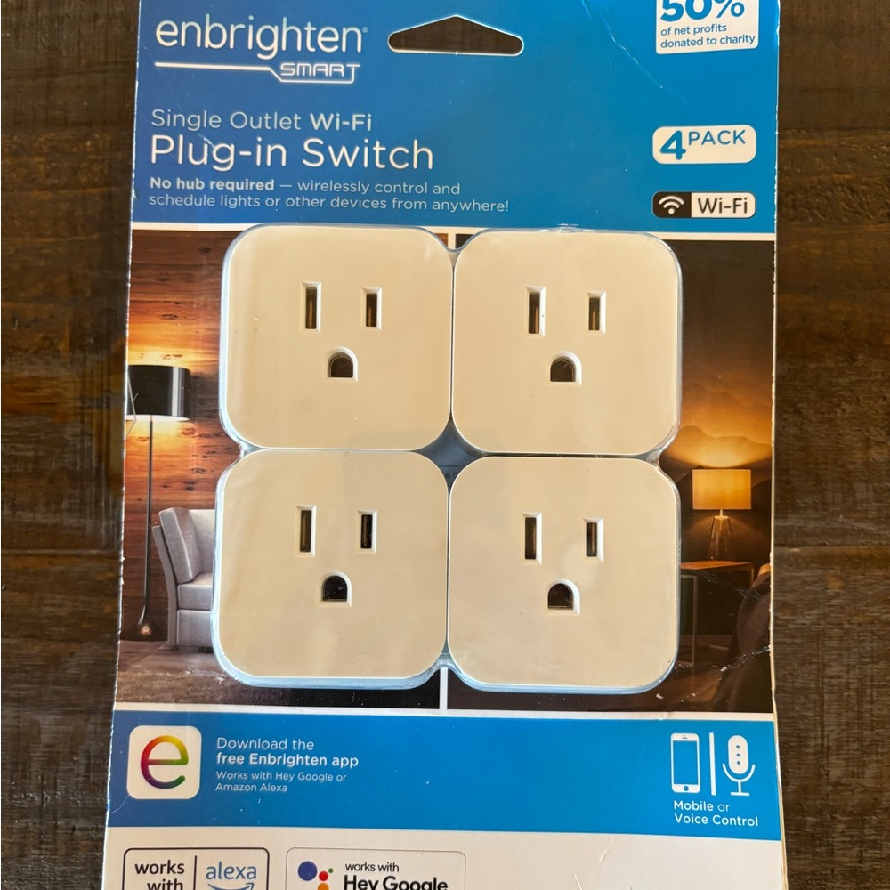 Enbrighten Smart Plug with Voice Control